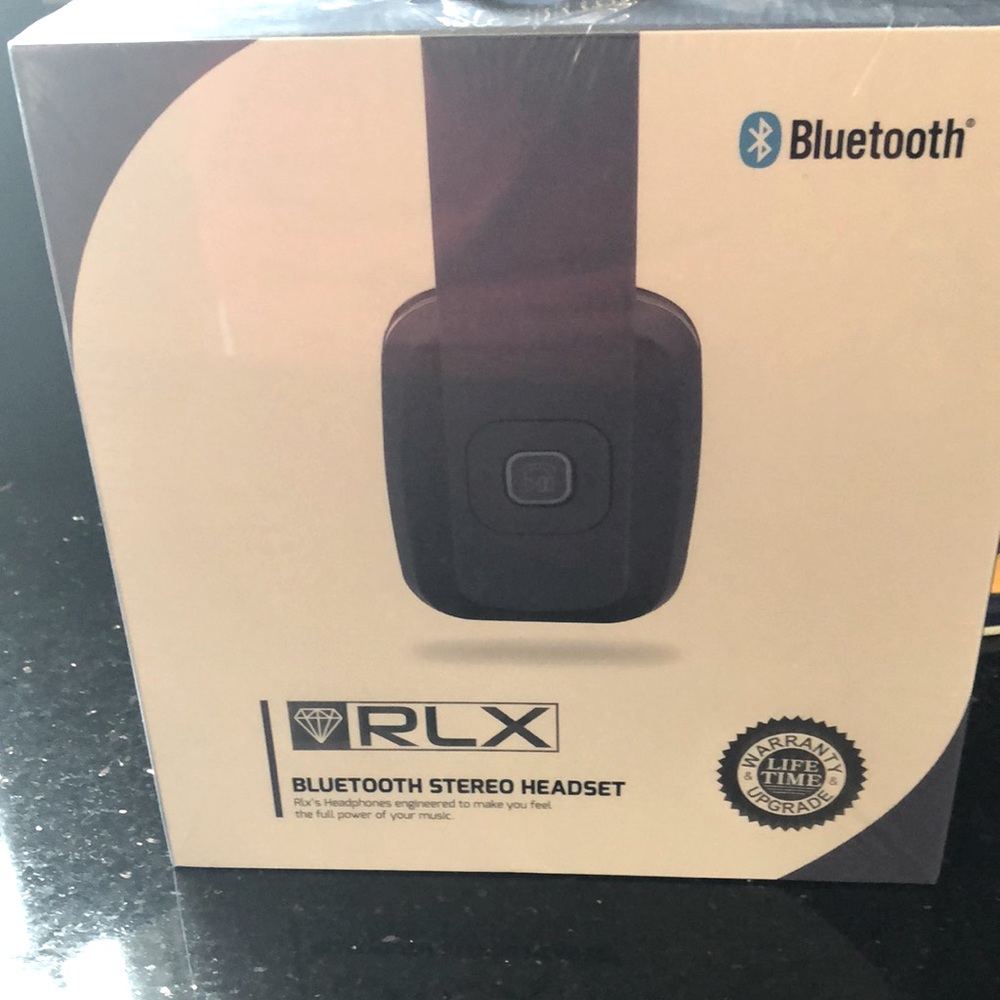 RLX Bluetooth Stereo Headset. Deep purple Foldable